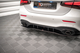 Maxton Design Achtersplitter (met verticale stangen) V.1 Mercedes A 35 AMG Sedan V177