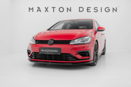 Maxton Design Frontsplitter V.6 Volkswagen Golf R / R-Line Mk7 Facelift