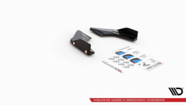 Maxton Design Achterzijsplitters V.1 + kleppen Volkswagen Golf GTI Clubsport Mk8
