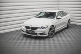 Maxton Design FRONT SPLITTER V.2 voor V.2 BMW 4 Coupé / Gran Coupé / Cabrio M-Pack F32 / F36 / F33