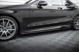Maxton Design Zijskirts Diffusers Mercedes-Benz S Coupé AMG-Line C217 Facelift
