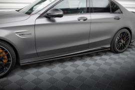 Maxton Design Set Splitters Mercedes-AMG C63 Sedan / Estate W205 Facelift