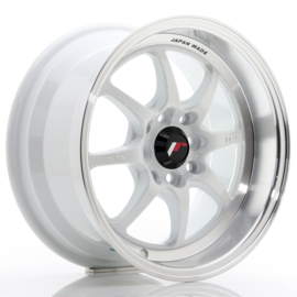 TFII JR-Wheels White 15 Inch 7.5J ET30 4x100/114.3