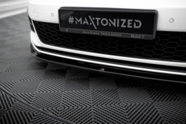 Maxton Design FRONTSPLITTER V.2 VW GOLF VII GTI FACELIFT