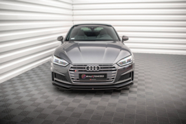 Maxton Design VOORSPLITTER V.1 AUDI S5 / A5 S-LINE F5 COUPÉ / SPORTBACK Gloss Black