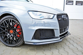 Maxton Design VOORSPLITTER V.1 AUDI RS3 8V SPORTBACK Gloss Black