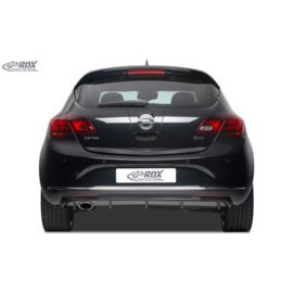 Achterskirt 'Diffusor' passend voor Opel Astra J 5-deurs 2009-2015 excl. Sportstourer (PUR)