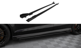 Maxton Design STREET PRO SIDESKIRTS DIFFUSERS V.1 + FLAPS AUDI RS3 SEDAN 8V FACELIFT