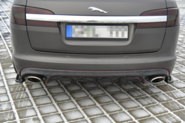 Maxton Design ACHTERZIJDE SPLITTERS JAGUAR XF (X250) MK1 SPORTBRAKE S-PACK