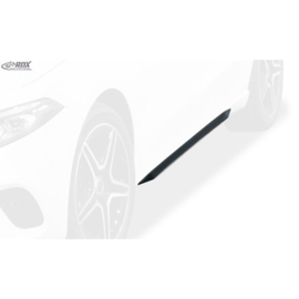 Sideskirts 'Slim' passend voor Mercedes A-Klasse W177 2018- (ABS zwart glanzend)