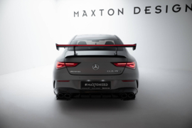 Maxton Design Carbon Spoiler Met Interne Beugels Staanders + LED Mercedes-Benz CLA Coupé C118