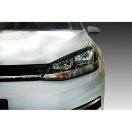 Koplampspoilers passend voor Volkswagen Golf VII 2012-2017 (ABS)