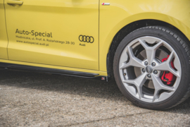 Maxton Design SIDESKIRTS DIFFUSERS AUDI A1 S-LINE NL Gloss Black