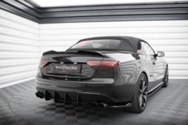 Maxton Design SPOILERKAP 3D AUDI S5 / A5 S-LINE CABRIO 8T Gloss Black