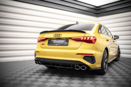 Maxton Design ACHTERZIJSPLITTERS AUDI S3 SEDAN 8Y Gloss Black