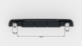 Maxton Design Achterspoiler Audi A5 8T Facelift (uitvoering met enkele uitlaten aan beide zijden)