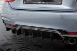 Maxton Design Achterspoiler BMW 4 Coupé / Gran Coupé / Cabrio M-Pack F32 / F36 / F33 (uitvoering met enkele uitlaten aan beide zijden)
