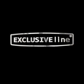 Nikkel Sticker 'EXCLUSIVE LINE' - 75x15mm