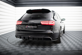 Maxton Design Achterspoiler Audi A6 Avant C7 (versie met enkele zij- en dubbele uitlaat)