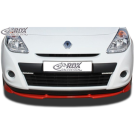 Voorspoiler Vario-X passend voor Renault Clio III Phase 2 2009-2012 excl. RS (PU)