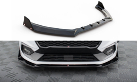 Maxton Design Frontsplitter V.4 + kleppen Ford Fiesta ST / ST-Line