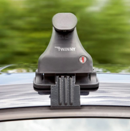 Dakdragerset Twinny Load Staal S19 semi pasvorm (voor auto's zonder dakreling)