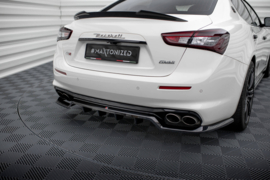Maxton Design Achtersplitter (met verticale stangen) Maserati Ghibli Mk3 Facelift