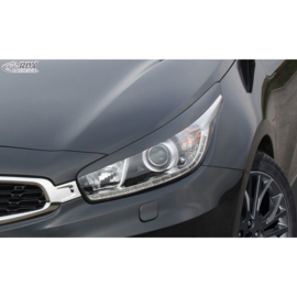 Koplampspoilers passend voor Kia Cee'd & Pro Cee'd JD 2012- (ABS)