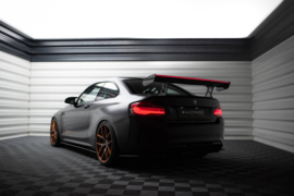 Maxton Design Carbon Spoiler Met Interne Beugels Staanders + LED BMW M2 F87