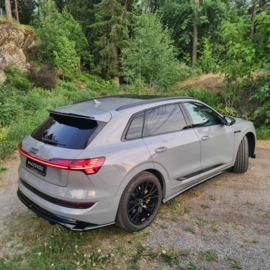 Maxton Design Achtersplitter (met verticale spijlen) Audi e-Tron S-Line