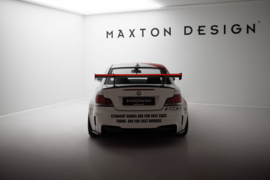 Maxton Design Carbon spoiler met bovenste zwaanbevestiging + LED BMW 1 M E82