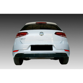 Achterbumperskirt (Diffuser) passend voor Volkswagen Golf VII Facelift 2017- excl. GTi / R (ABS)