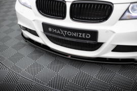 Maxton Design FRONT SPLITTER V.1 voor BMW 3 Sedan / Touring M-Pack E90 / E91 Facelift