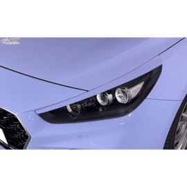 Koplampspoilers passend voor Hyundai i30 2017-2021 (ABS)