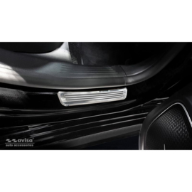 RVS Instaplijsten passend voor Mercedes CLS II Shooting Brake (X118) 2019- 2-delig (achterdeuren)
