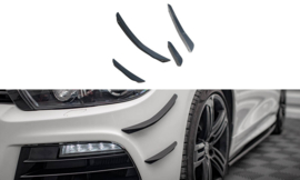 Maxton Design Voorbumpervleugels (Canards) Volkswagen Scirocco R Mk3