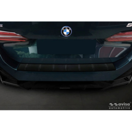 Avisa RVS Achterbumperprotector passend voor BMW 5 Serie Touring (G61) 2024- incl. M-Sport - Matzwart