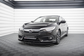 Maxton Design Street Pro Frontsplitter Honda Civic Mk10