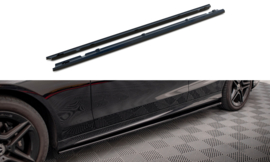 Maxton Design Zijskirts Diffusers Mercedes-Benz C43 / C AMG-Line Sedan / Estate W205 / S205 Facelift