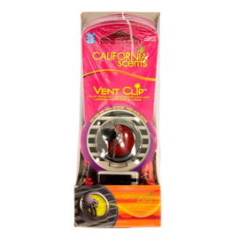 California Scents Vent Clip Display 6 Stuks Coronado Cherry
