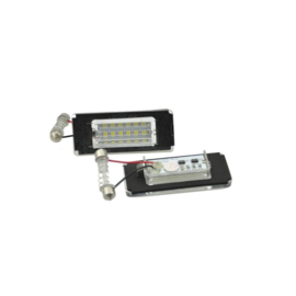 Set pasklare LED nummerplaat verlichting passend voor Mini One/Cooper/S/Cabrio/Coupe/Roadster R56/R57/R58/R59 2006-2014