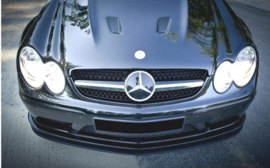 Maxton Design FRONTSPLITTER MERCEDES CLK W209 ZWART (SL BLACK SERIES LOOK)