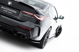 Maxton Design Achterzijde splitters V.7 BMW 4 M-Pack G22 / G23 / G22 Facelift / G23 Facelift