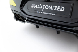 Maxton Design Achtersplitter (met verticale stangen) BMW X4M F98 Facelift