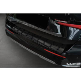 Avisa RVS Achterbumperprotector STRONG EDITION passend voor BMW X1 U11 / X1 U11 xLine 2022- - Zwart