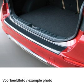 ABS Achterbumper beschermlijst passend voor BMW iX3 (G08) 'M' Sport & 'M' 2022- Carbon Look