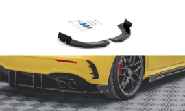 Maxton Design Achterzijde splitters V.2 + flappen Mercedes-AMG A 45 S Aero Pack W177
