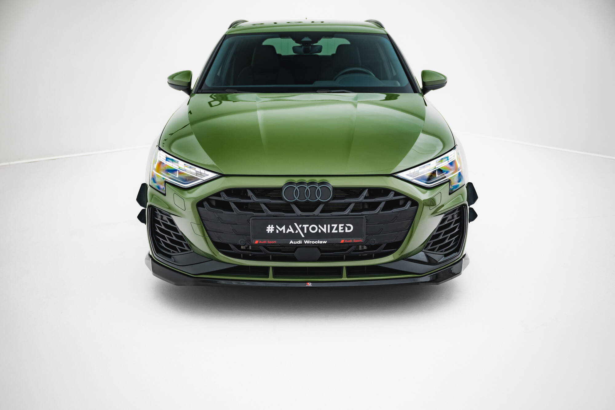 Maxton Design Frontsplitter V.2 Audi S3 Sportback / A3 S-line Sportback 8Y Facelift