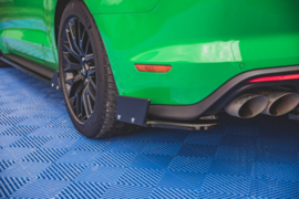 Maxton Design Achterzijde splitters V.1 + flappen Ford Mustang GT Mk6 Facelift
