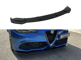 Motordrome Voorspoiler passend voor Alfa Romeo Giulia Veloce 2015- (ABS Glanzend zwart)